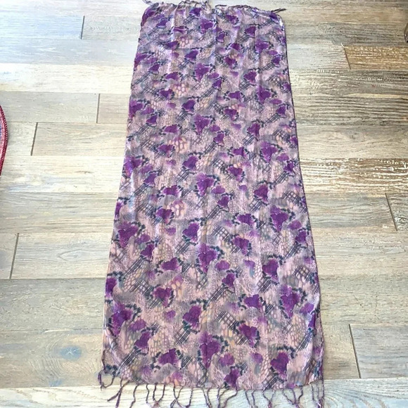 Reversible Oblong scarf - Picture 2 of 5